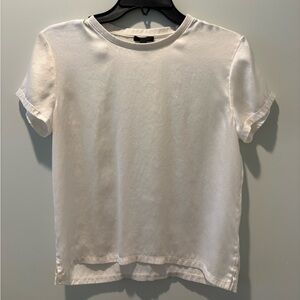 ATM Anthony Thomas Melillo Cream Short Sleeve Tee